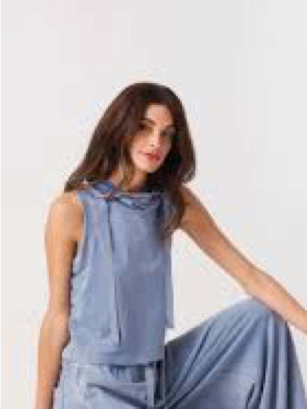 Free People Keep Pace Hooded Sleeveless Top
